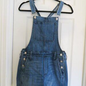 Madewell Blue Denim Overalls